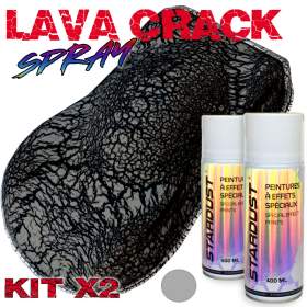 Vernice crepata in Spray – effetto Lava Crack® kit 2 prodotti