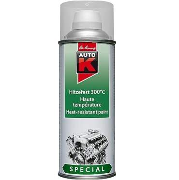 Vernice e trasparente a 3 colori per staffe alta temperatura 300°C