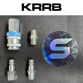 Kit di raccordi pneumatici per collegamento veloce