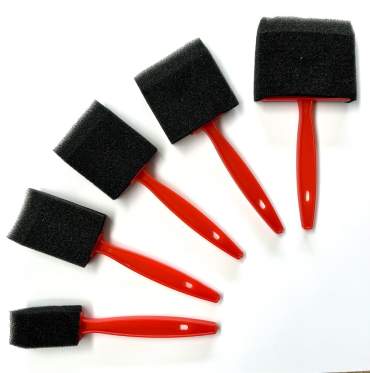Pennello in schiuma per hobby creativi