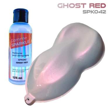 Vernici per aerografi interferenti GHOST – 9 colori a solventi gamma SPARKLE