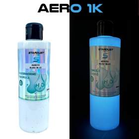 Vernice Fotoluminescente per aerografo
