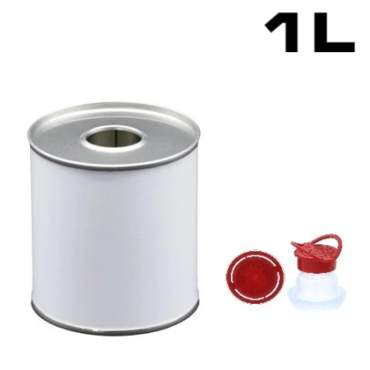 Barattoli cilindrici in metallo per vernici 150ml-250ml-500ml-1L