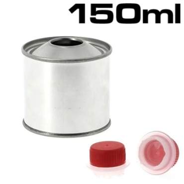 Barattolo cilindrico in metallo per vernici 150ml-250ml-500ml-1L