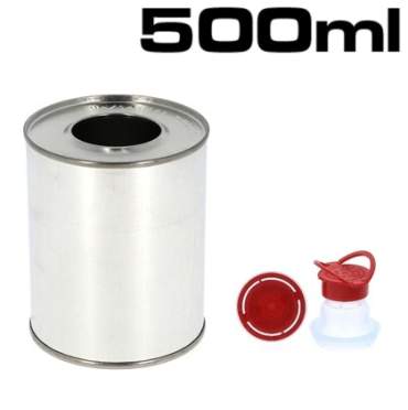 Barattoli cilindrici in metallo per vernici 150ml-250ml-500ml-1L