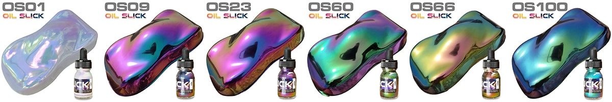 Effetto patina oil slick