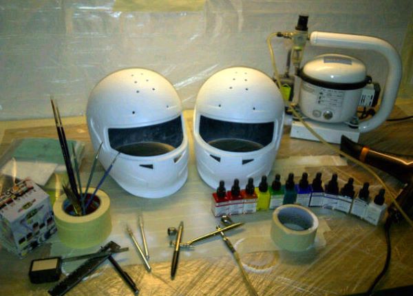 Come dipingere un casco?