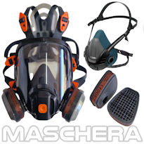 Maschere respiratorie e cartucce per maschere